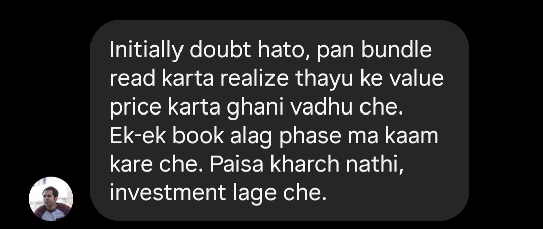 Instagram testimonial about practical habit tracking