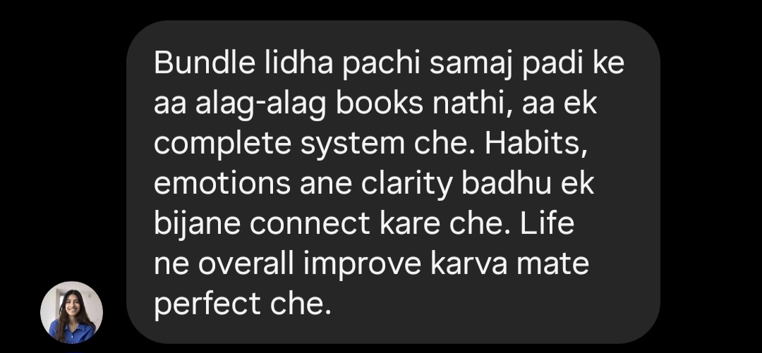 Instagram testimonial about real-life examples and tools